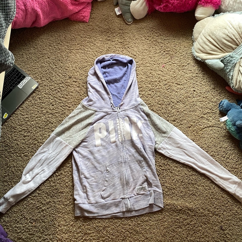 Victoria Secret zip up sweat shirt